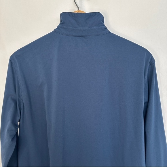 Peter Millar Polo Shirt Long Sleeve Mens XL Navy Performance Preppy Golf Polo - Picture 6 of 12